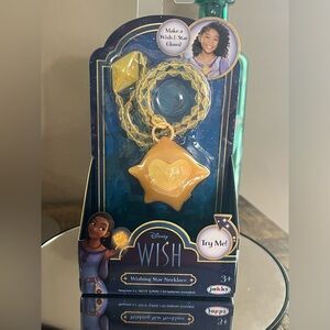Disney Wish Wishing Star Necklace, new